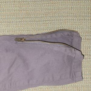 Juniors BONGO gray pants with zipper